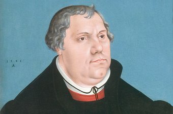 Portret van Luther