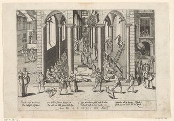 Frans Hogenberg, Beeldenstorm