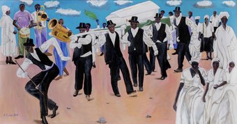 10. Frank Creton, Funeral procession, 2025. Collectie Museum Catharijneconvent