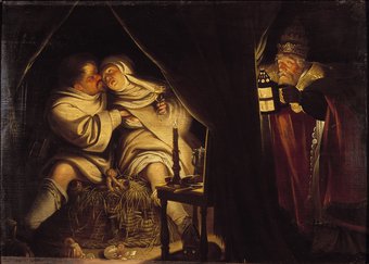 Satire op het celibaat, eerste helft 17e eeuw