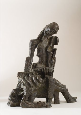 6. Ossip Zadkine, Piëta, 1955. Collectie Museum Catharijneconvent,foto Ruben de Heer