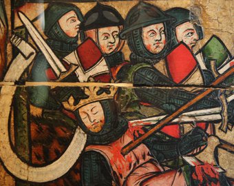 Altaarfrontaal Trondheim Noordwegen (detail), ca. 1300. Nidaros Catedral Trondheim