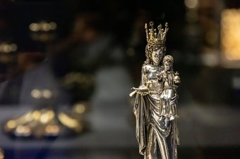 Maria met Jezus - vaste collectie zilver - Foto Cindy Bakker