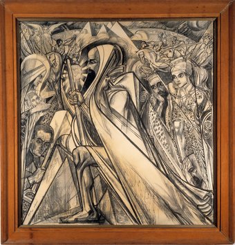 De Pelgrim - Jan Toorop 1921 - collectie Museum Catharijneconvent