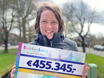 Marieke van Schijndel met een schitterend bedrag