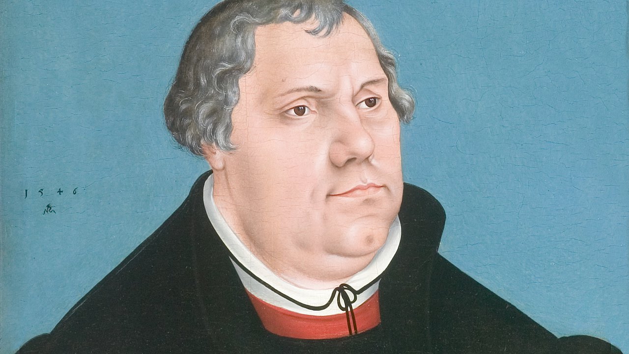 Portret van Luther