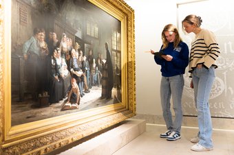 VO scholieren in vaste collectie MCC
