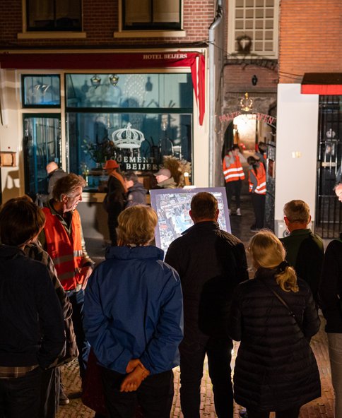Wandeling tijdens Nacht vd Utrechtse geschiedenis 2021