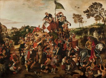 Pieter Balten, Sint-Maartensfeest, 1550-1600, Bruikleen Rijksmuseum Amsterdam