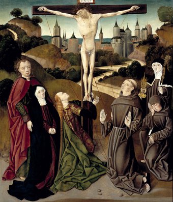 Kruisdood van Christus met de stigmatisatie van Fransciscus