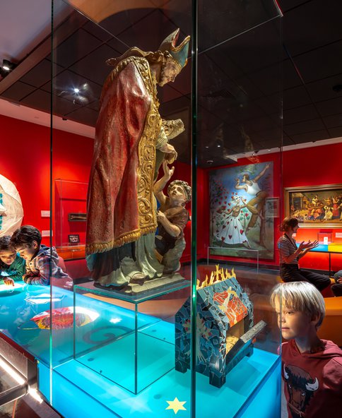 Sint Maarten in Feest tentoonstelling - Foto Thijs Wolzak