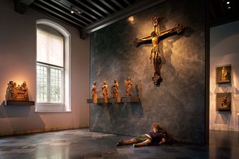 De refter van Museum Catharijneconvent tijdens de tentoonstelling Shelter.