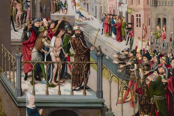 Taferelen uit het lijden van Christus (detail)
