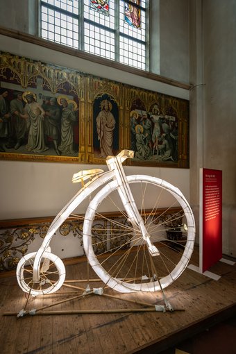 Verhalen van licht 2023, fiets